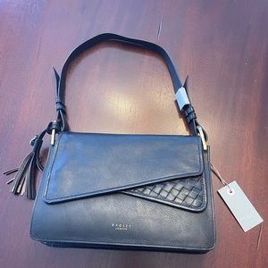 Radley Black shoulder purse, brand new, never used.